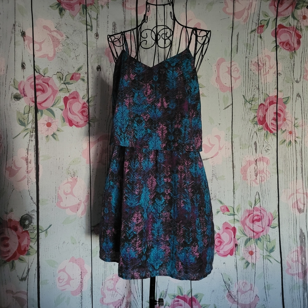 Mac+Jac Spaghetti Strap Mini Dress